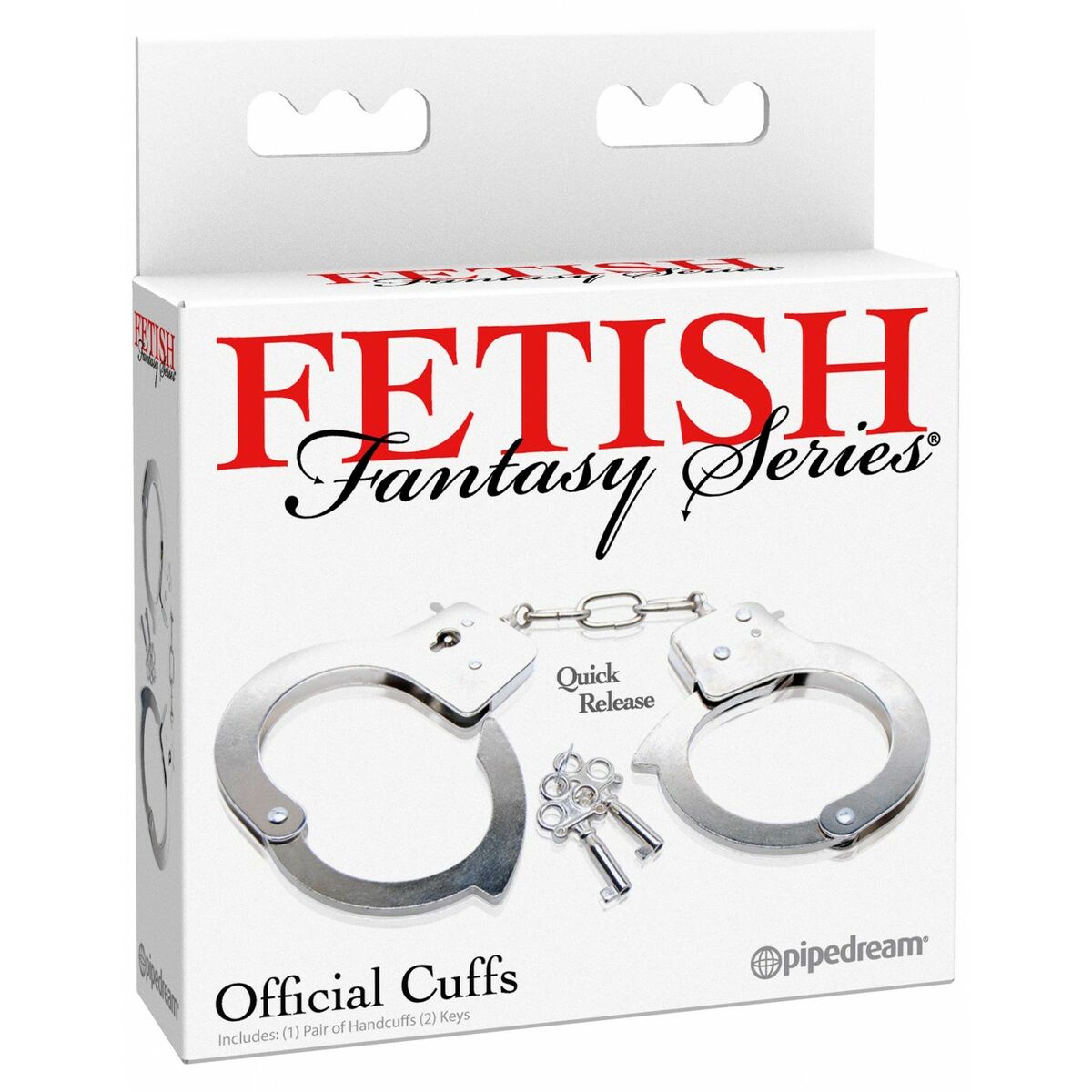 Håndjern Pipedream Fetish Fantasy Series Sølv